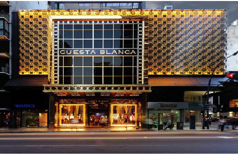 商南门头设计与商业空间的纽带。