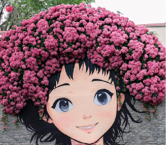 商南墙体彩绘-网红墙打卡