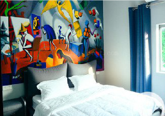 商南对于酒店的墙体彩绘而言更注重哪些方面？