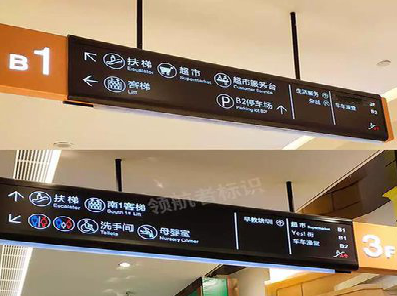 商南如何通过商场标识牌引导客流分布？